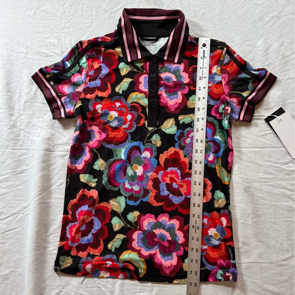 NWT JOHNNY WAS XS CALANTHE POLO SHIRT - Picture 4 of 10